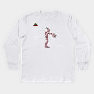 Oddworld - Mudokon Meat Preparation Instructions Kids Long Sleeve T-Shirt